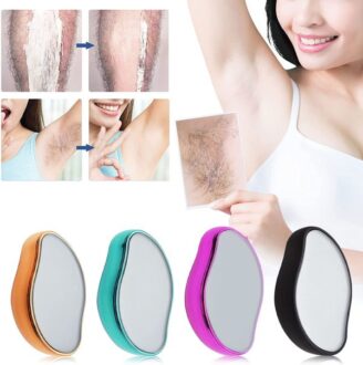 crystal-hair-eraser-magic-crystal-hair-remover-painless-hair-removal-with-epilator-mini-hair-remover-for-men-and-women-leg-arm-back-soft-smooth-silky-skin-random-color - 4