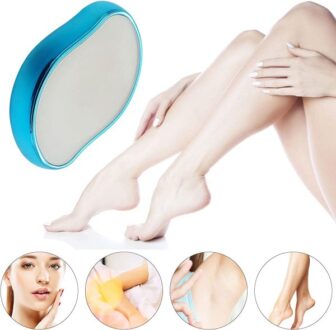 crystal-hair-eraser-magic-crystal-hair-remover-painless-hair-removal-with-epilator-mini-hair-remover-for-men-and-women-leg-arm-back-soft-smooth-silky-skin-random-color - 5