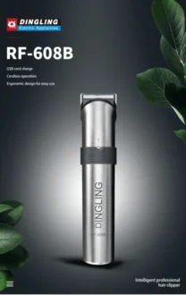 dingling-rf-608-b-rechargeable-with-charge-base-hair-and-beard-shaving-machine-and-grooming-for-men-dingling-rf-608b-dingling-trimmer-dingling-shaving-machine - 3