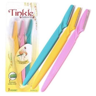 pack-of-3-tinkle-eyebrow-razor-face-hair-removal-and-shaper-facial-razor-for-girls-random-color - 1